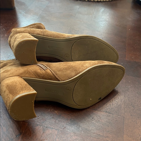 Brown Ankle Boots Marc Fisher Dyvine 9.5 , light brown congac - Picture 4 of 6